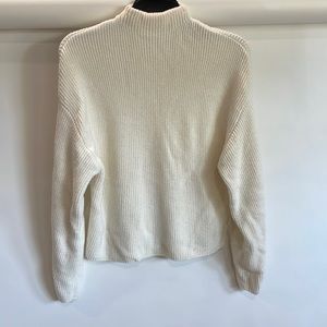 Express mock neck dropped sweater